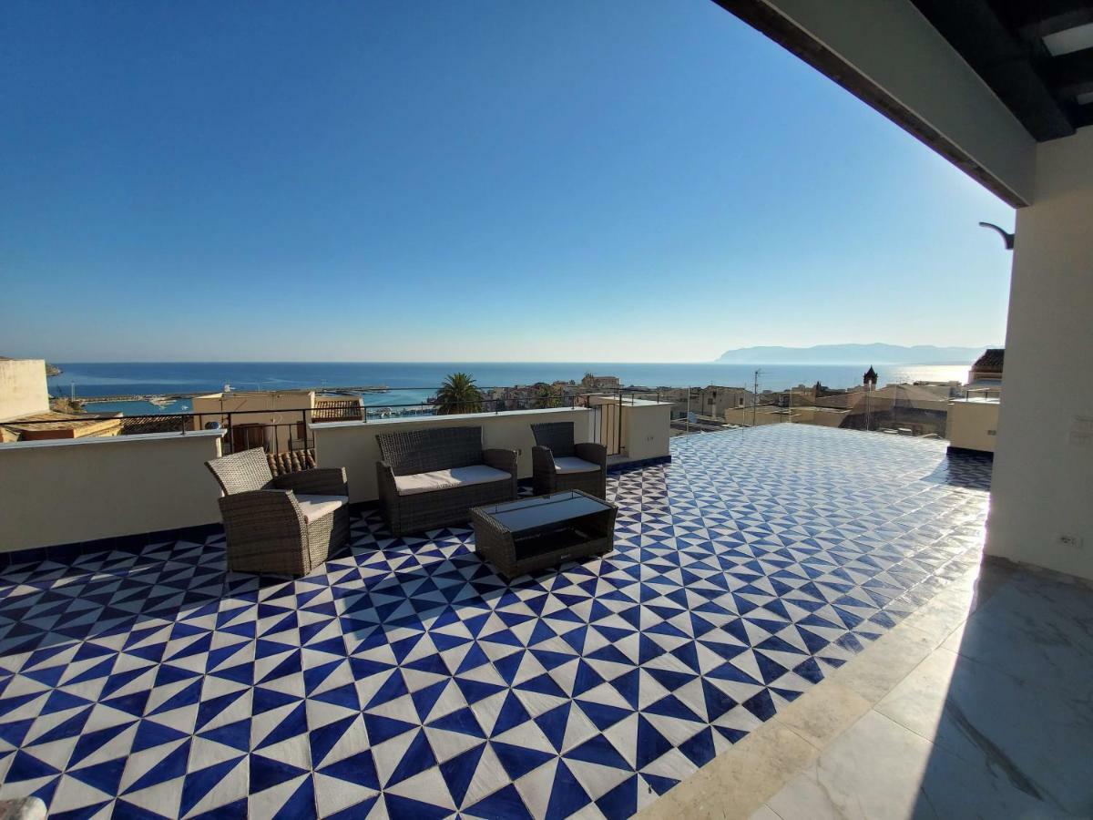 카스텔라마레델골포 Palazzo Del Golfo Penthouse 아파트 외부 사진